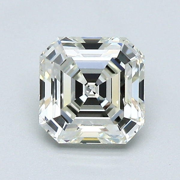 1.07 Carat Asscher Cut Natural Mined Diamond K Color VVS2 Clarity With GIA Certificate, natural diamonds, precious stones, engagement diamonds