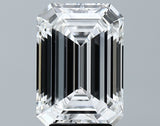 Lab-Grown 4.11 Carat Emerald Cut Diamond color D Clarity VS1 With GIA Certificate, precious stones, engagement diamonds