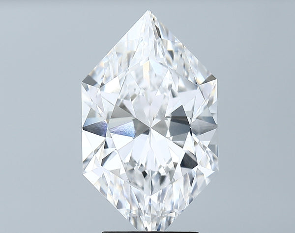 Lab-Grown 3.60 Carat Antique Marquise Shape Diamond color E Clarity VVS2 With GIA Certificate, precious stones, engagement diamonds