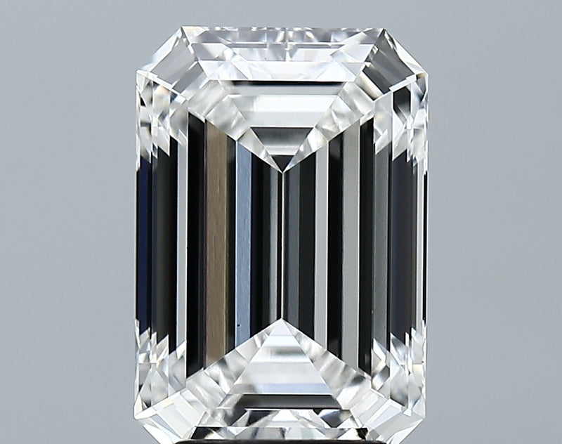 Lab-Grown 4.11 Carat Emerald Cut Diamond color F Clarity VS1 With GIA Certificate, precious stones, engagement diamonds