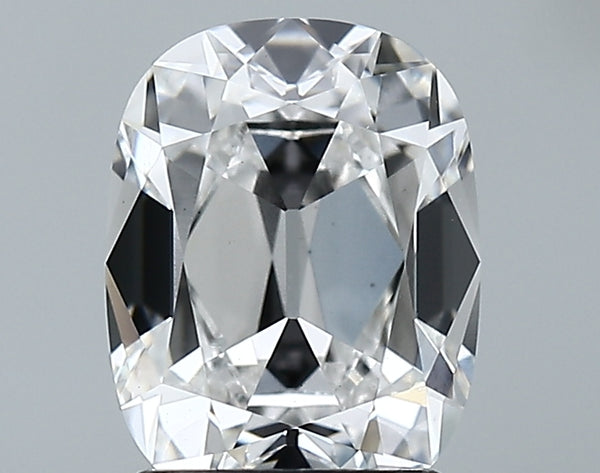 Lab-Grown 2.13 Carat Antique Cushion Cut Diamond color E Clarity VS1 With GIA Certificate, precious stones, engagement diamonds