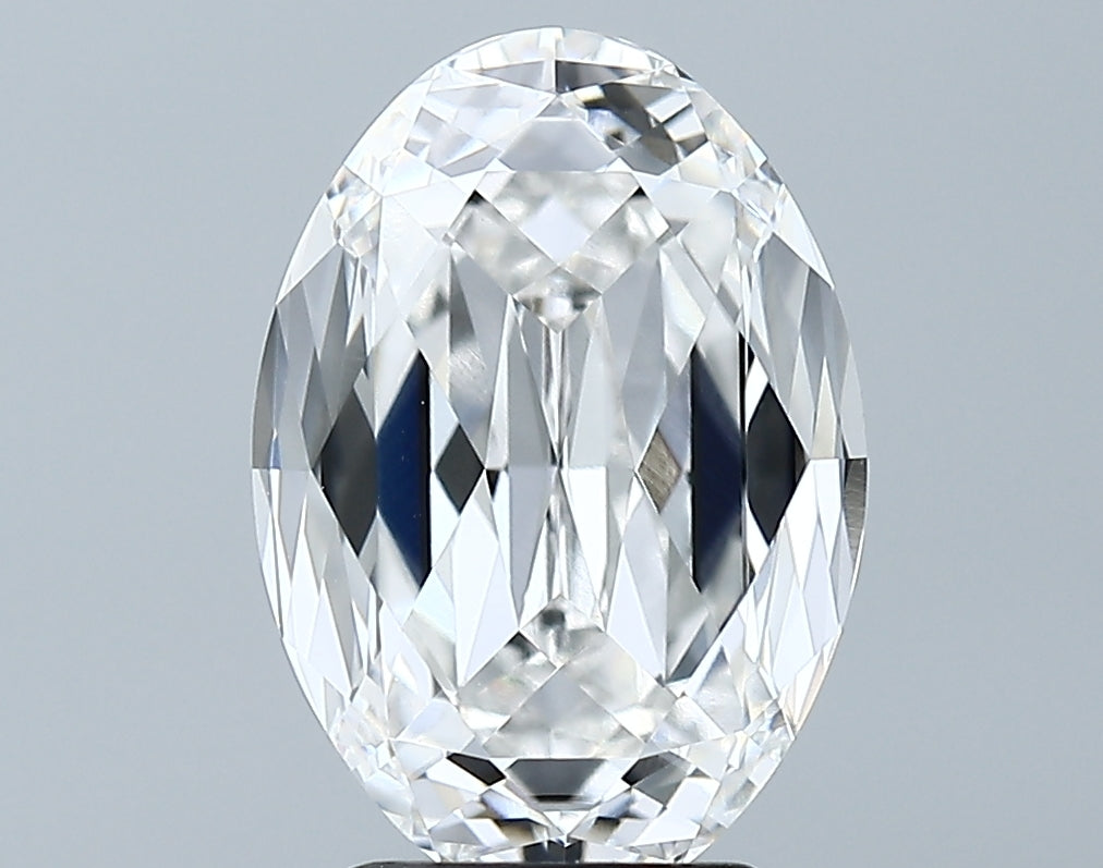 Lab-Grown 3.75 Carat Oval Modified Shape Diamond color F Clarity VS1 With GIA Certificate, precious stones, engagement diamonds