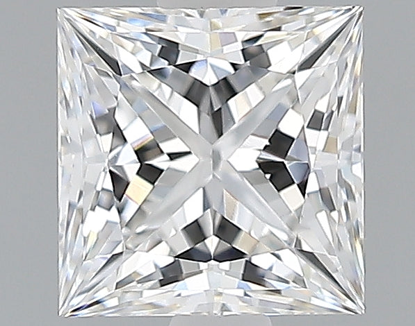 Lab-Grown 1.09 Carat Princess Cut Diamond color E Clarity VVS2, precious stones, engagement diamonds