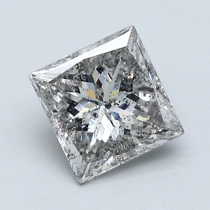 1.06 Carat Princess Cut Diamond Loose Natural J-I2 GIA, natural diamonds, precious stones, engagement diamonds