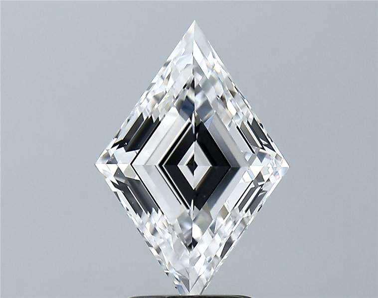 Lab-Grown 2.22 Carat Lozenge Step Cut Diamond color E Clarity VVS2 With GIA Certificate, precious stones, engagement diamonds