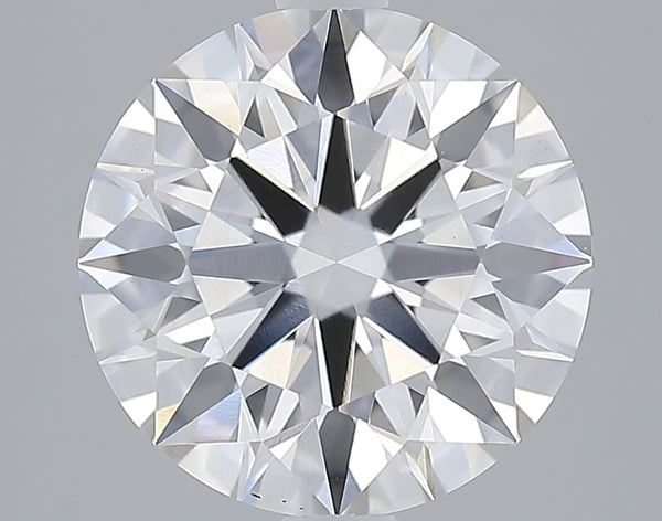 Lab-Grown 3.38 Carat Round Brilliant Diamond color F Clarity VS1 With GIA Certificate, precious stones, engagement diamonds