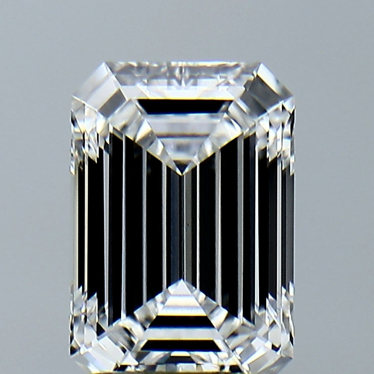 Lab-Grown 2.57 Carat Emerald Cut Diamond color E Clarity VS1, precious stones, engagement diamonds
