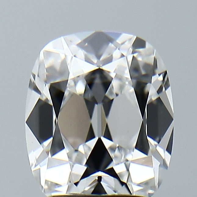 Lab-Grown 2.25 Carat Antique Cushion Cut Diamond color E Clarity VS1, precious stones, engagement diamonds
