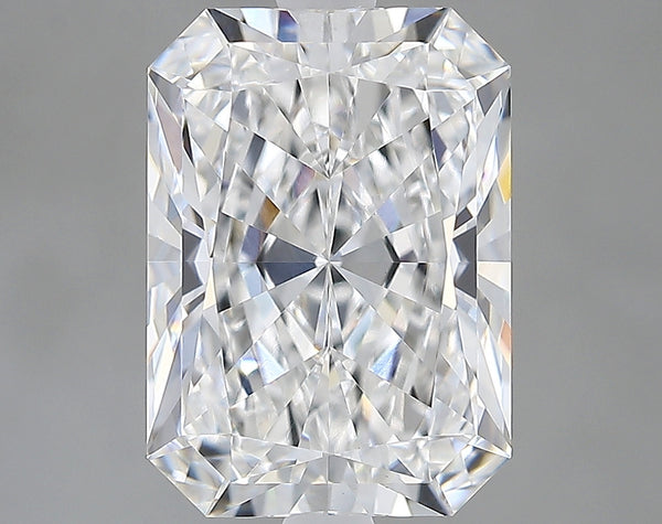 Lab-Grown 3.45 Carat Radiant Cut Diamond color E Clarity VVS2 With GIA Certificate, precious stones, engagement diamonds