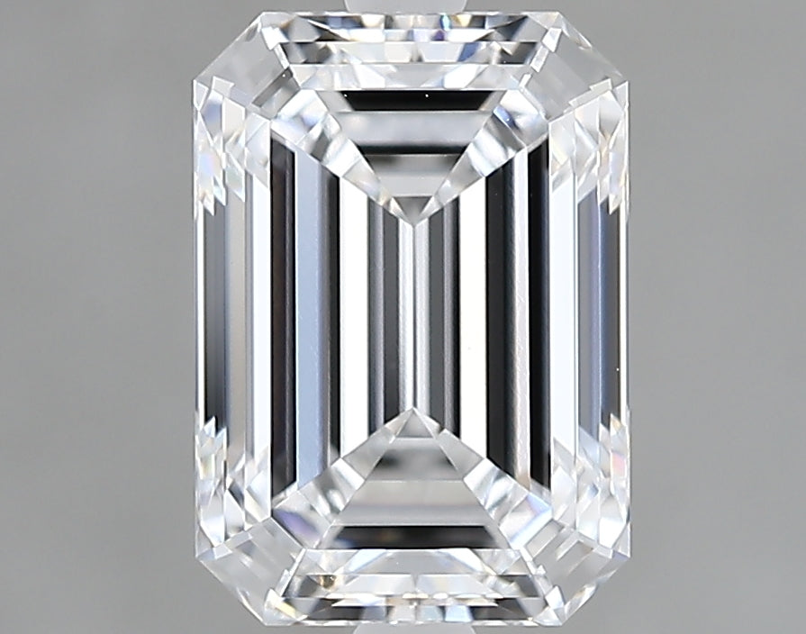 Lab-Grown 2.05 Carat Emerald Cut Diamond color D Clarity VVS2 With GIA Certificate, precious stones, engagement diamonds