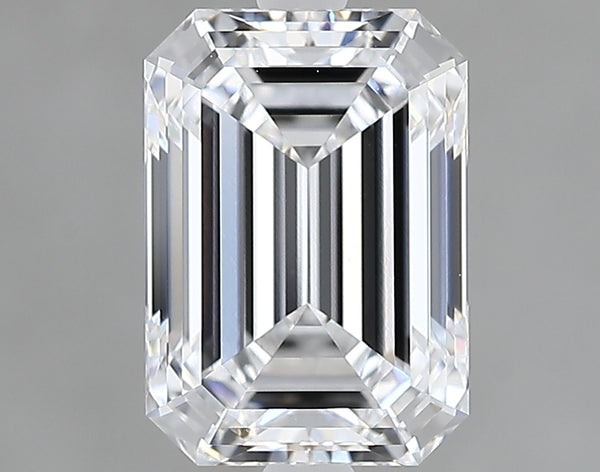 Lab-Grown 2.05 Carat Emerald Cut Diamond color D Clarity VVS2 With GIA Certificate, precious stones, engagement diamonds