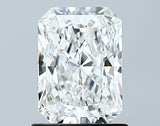 Lab-Grown 1.07 Carat Radiant Cut Diamond color E Clarity VVS2 With GIA Certificate, precious stones, engagement diamonds