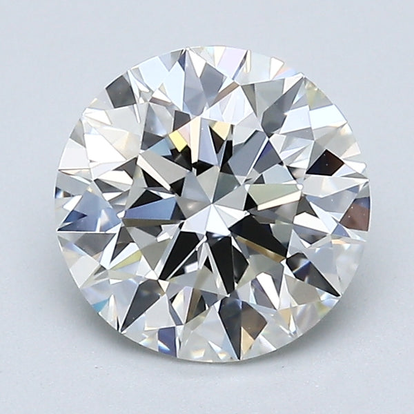 2.06 Carat Round Brilliant Natural Mined Diamond I Color VVS2 Clarity With GIA Certificate, natural diamonds, precious stones, engagement diamonds