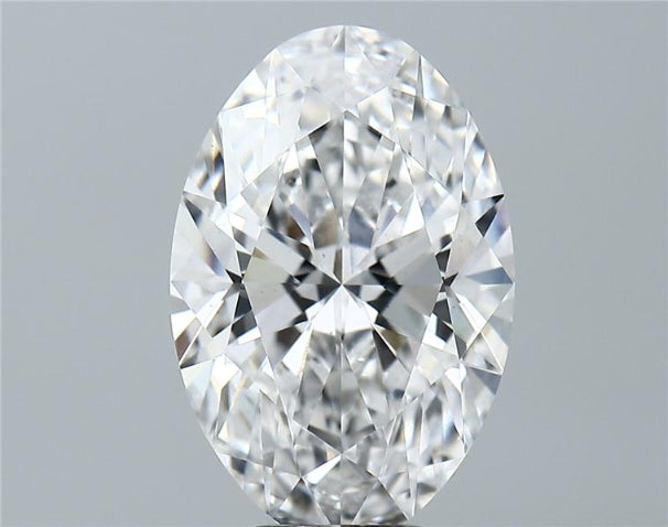 Lab-Grown 5.21 Carat Oval Shape Diamond color D Clarity VS1, precious stones, engagement diamonds