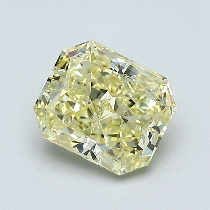1.01 Carat Radiant Cut Natural Mined Diamond Fancy Intense Fancy Yellow Color SI2 Clarity With GIA Certificate, natural diamonds, precious stones, engagement diamonds