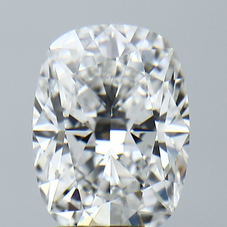 Lab-Grown 3.13 Carat Cushion Brilliant Diamond color E Clarity VVS2, precious stones, engagement diamonds
