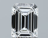 Lab-Grown 1.55 Carat Emerald Cut Diamond color D Clarity VVS2 With GIA Certificate, precious stones, engagement diamonds