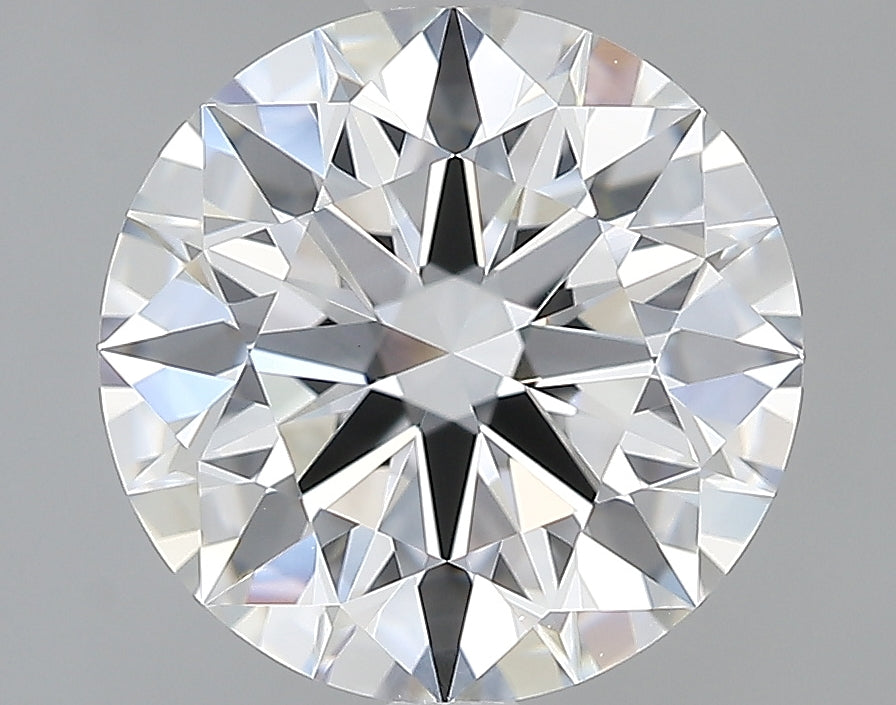 Lab-Grown 2.71 Carat Round Brilliant Diamond color E Clarity VVS2, precious stones, engagement diamonds