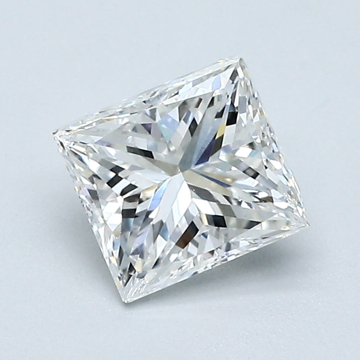 1.00 Carat Princess Cut Natural Mined Diamond G Color SI1 Clarity With GIA Certificate, natural diamonds, precious stones, engagement diamonds