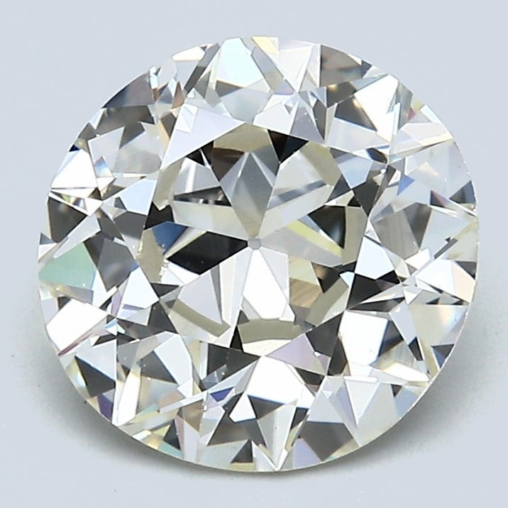 3.00 Carat Old European Cut Antique Natural Mined Diamond L Color VS2 Clarity With GIA Certificate, natural diamonds, precious stones, engagement diamonds