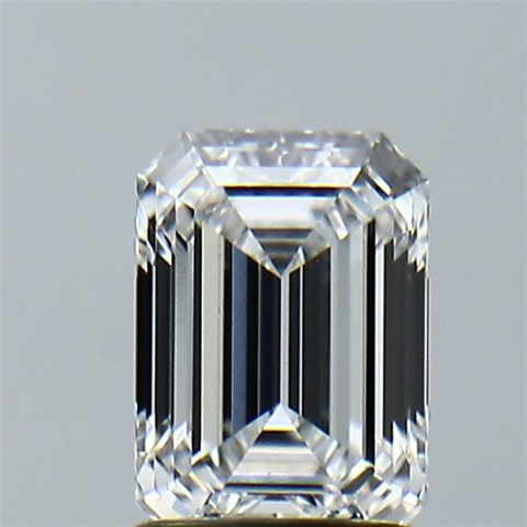 Lab-Grown 1.40 Carat Emerald Cut Diamond color E Clarity VS1, precious stones, engagement diamonds