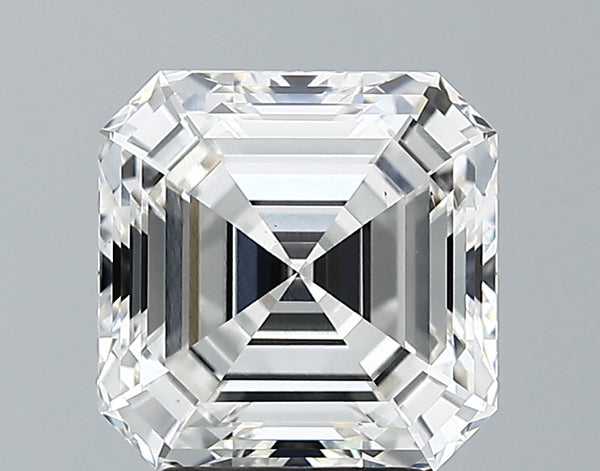 Lab-Grown 3.00 Carat Asscher Cut Diamond color H Clarity VS1 With GIA Certificate, precious stones, engagement diamonds