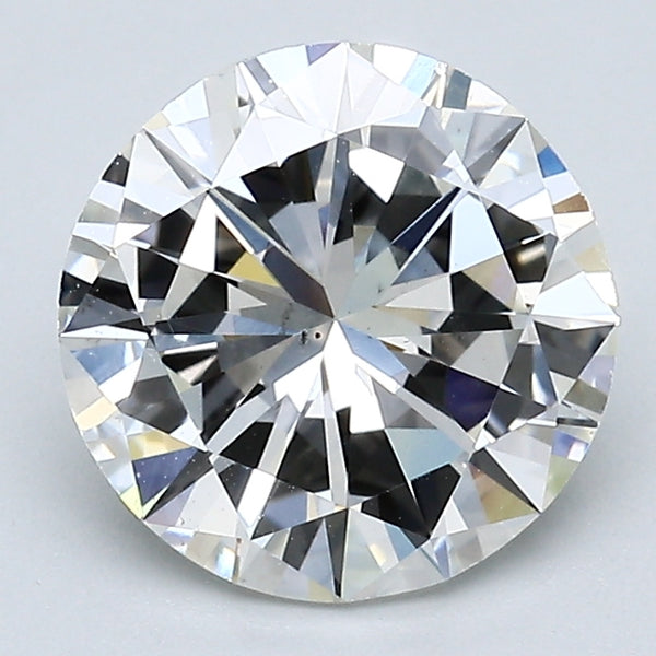 2.47 Carat Round Brilliant Diamond color H Clarity SI1, natural diamonds, precious stones, engagement diamonds