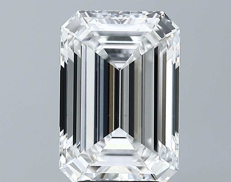 Lab-Grown 4.06 Carat Emerald Cut Diamond color D Clarity VS2 With GIA Certificate, precious stones, engagement diamonds