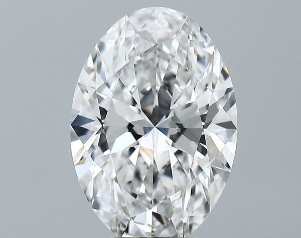 Lab-Grown 3.57 Carat Oval Shape Diamond color E Clarity VVS2 With GIA Certificate, precious stones, engagement diamonds