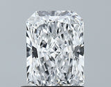 Lab-Grown 1.01 Carat Radiant Cut Diamond color D Clarity VVS2 With GIA Certificate, precious stones, engagement diamonds