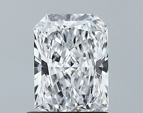 Lab-Grown 1.01 Carat Radiant Cut Diamond color D Clarity VVS2 With GIA Certificate, precious stones, engagement diamonds