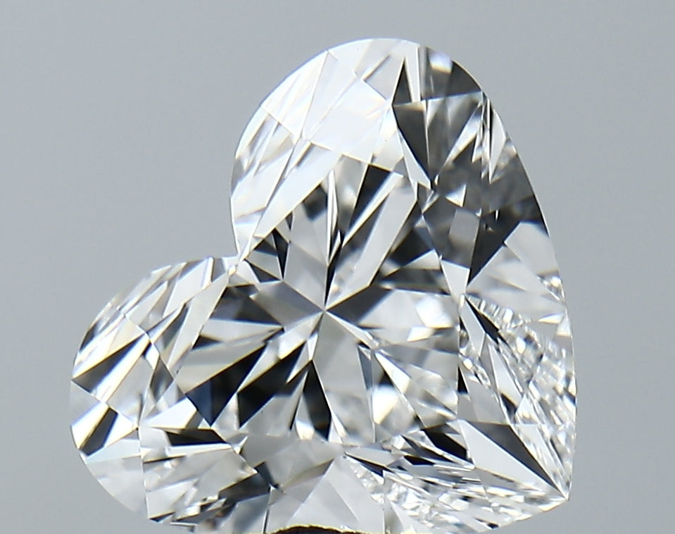 Lab-Grown 4.65 Carat Heart Shape Diamond color D Clarity VVS2, precious stones, engagement diamonds