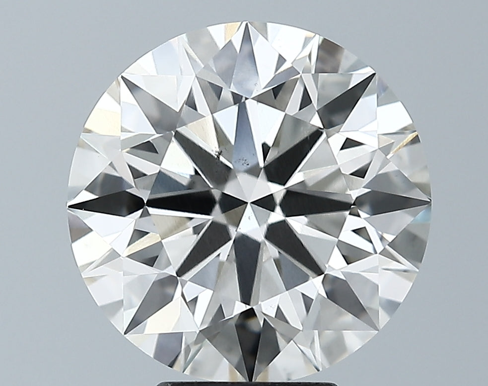 Lab-Grown 5.26 Carat Round Brilliant Diamond color I Clarity VS2, precious stones, engagement diamonds