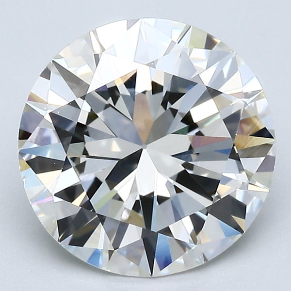 3.00 Carat Round Brilliant Natural Mined Diamond J Color VS1 Clarity With GIA Certificate, natural diamonds, precious stones, engagement diamonds