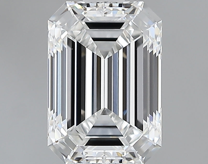 Lab-Grown 1.54 Carat Emerald Cut Diamond color E Clarity VVS2, precious stones, engagement diamonds