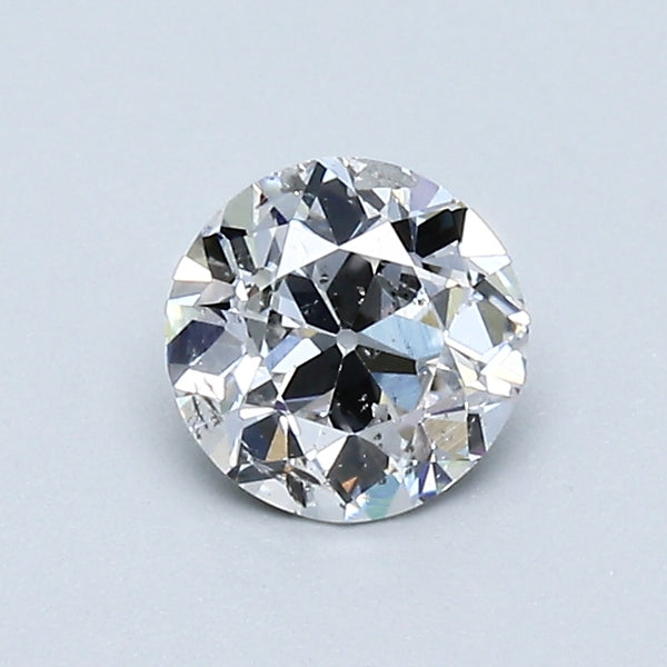 0.63 Carat Old European Cut Estate Natural Mined Diamond F Color I1 Clarity With GIA Certificate, natural diamonds, precious stones, engagement diamonds