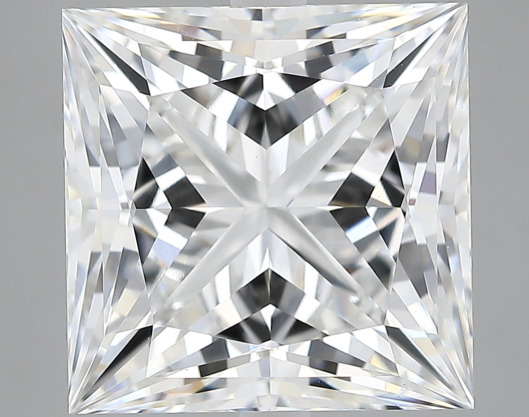 Lab-Grown 7.26 Carat Princess Cut Diamond color E Clarity VVS2, precious stones, engagement diamonds