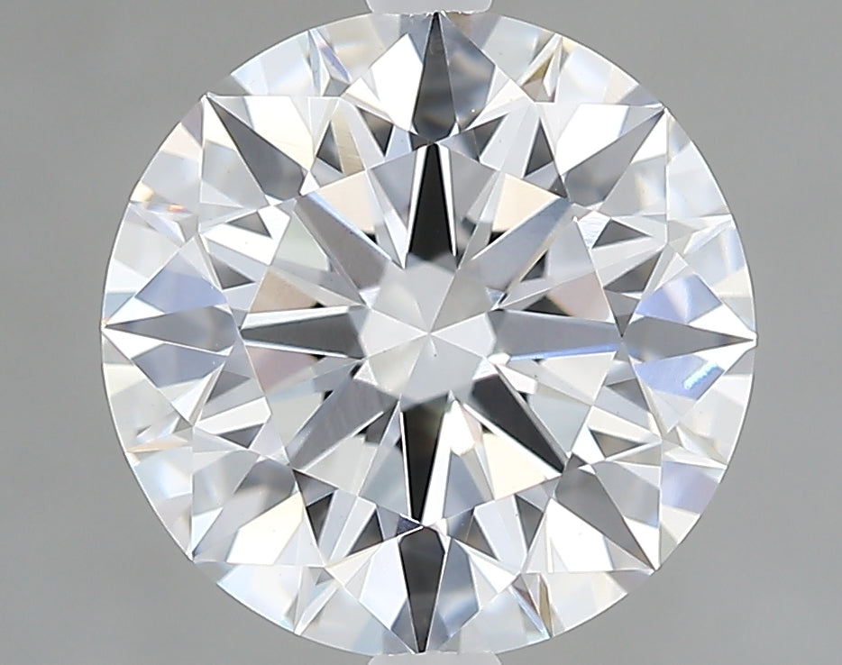 Lab-Grown 2.97 Carat Round Brilliant Diamond color D Clarity VVS2, precious stones, engagement diamonds