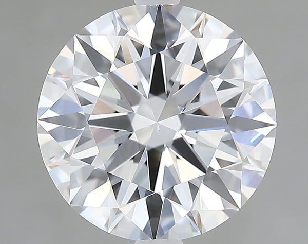 Lab-Grown 2.97 Carat Round Brilliant Diamond color D Clarity VVS2, precious stones, engagement diamonds