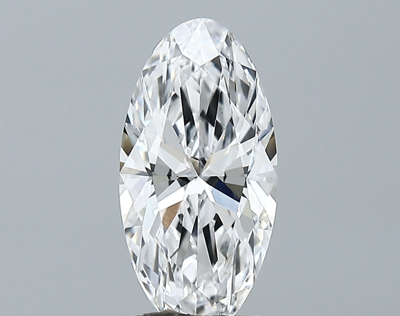 Lab-Grown 1.54 Carat Oval Shape Diamond color D Clarity VS2 With GIA Certificate, precious stones, engagement diamonds