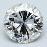 4.35 Carat Round Brilliant Diamond color J Clarity I1, natural diamonds, precious stones, engagement diamonds