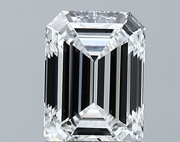 Lab-Grown 1.34 Carat Emerald Cut Diamond color D Clarity IF With GIA Certificate, precious stones, engagement diamonds