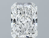 Lab-Grown 4.07 Carat Radiant Cut Diamond color E Clarity VS2, precious stones, engagement diamonds