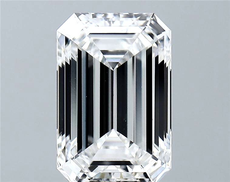 Lab-Grown 5.07 Carat Emerald Cut Diamond color E Clarity VS1 With GIA Certificate, precious stones, engagement diamonds