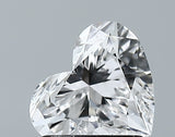 Lab-Grown 1.28 Carat Heart Shape Diamond color F Clarity VVS2 With GIA Certificate, precious stones, engagement diamonds