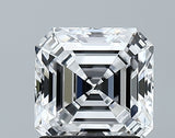 Lab-Grown 1.56 Carat Asscher Cut Diamond color D Clarity VVS1 With GIA Certificate, precious stones, engagement diamonds