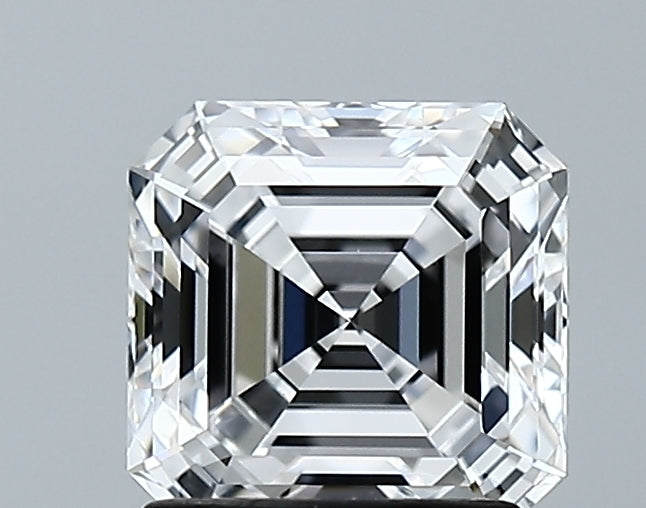 Lab-Grown 1.56 Carat Asscher Cut Diamond color D Clarity VVS1 With GIA Certificate, precious stones, engagement diamonds