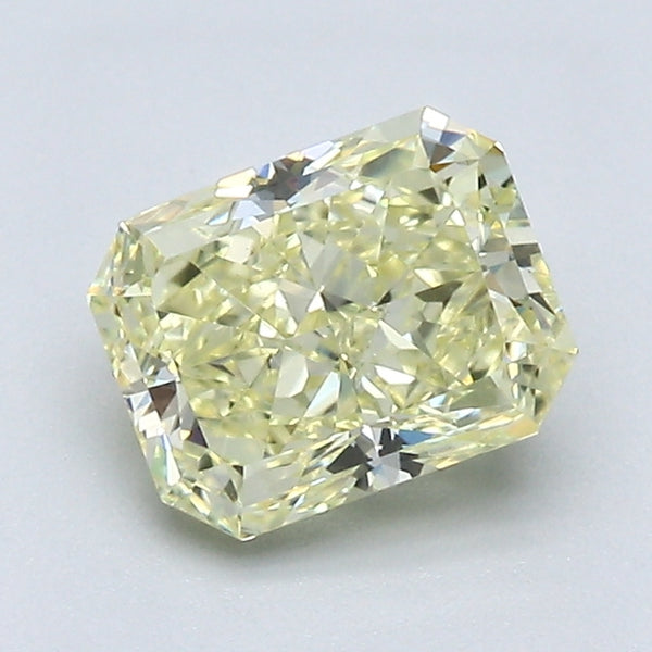 1.28 Carat Radiant Cut Natural Mined Diamond Fancy  Yellow Color SI1 Clarity With GIA Certificate, natural diamonds, precious stones, engagement diamonds