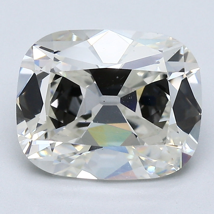 Bridal Natural 3.5 Ct Old Miner Cut Diamond GIA Certified J-VS1, natural diamonds, precious stones, engagement diamonds