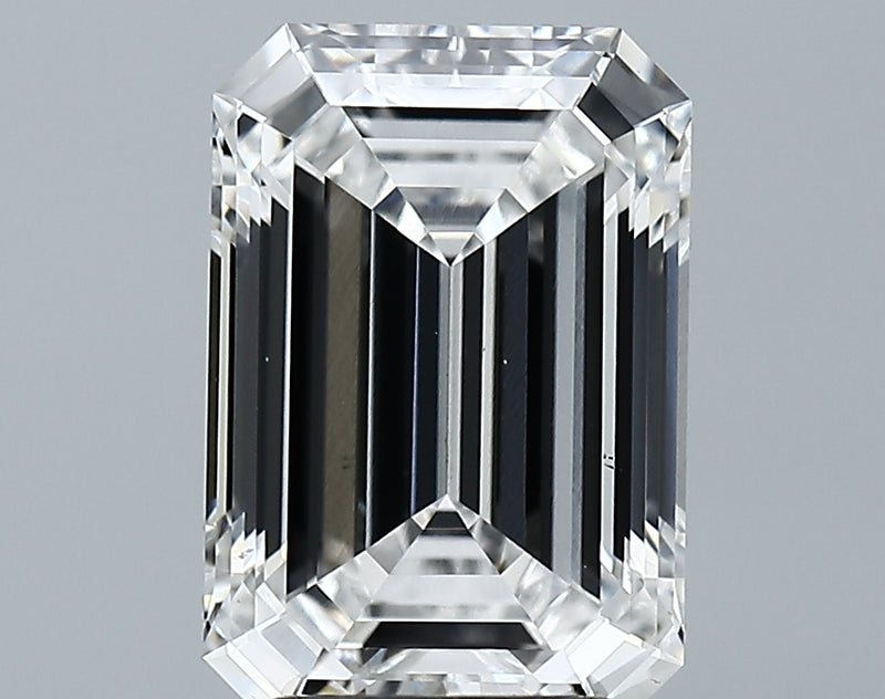 Lab-Grown 3.75 Carat Emerald Cut Diamond color E Clarity VS1 With GIA Certificate, precious stones, engagement diamonds